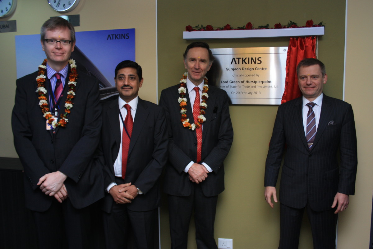 Atkins opens new office in Gurgaon