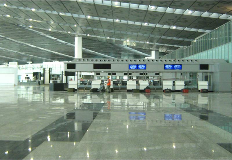 Kolkata airport terminal building completed