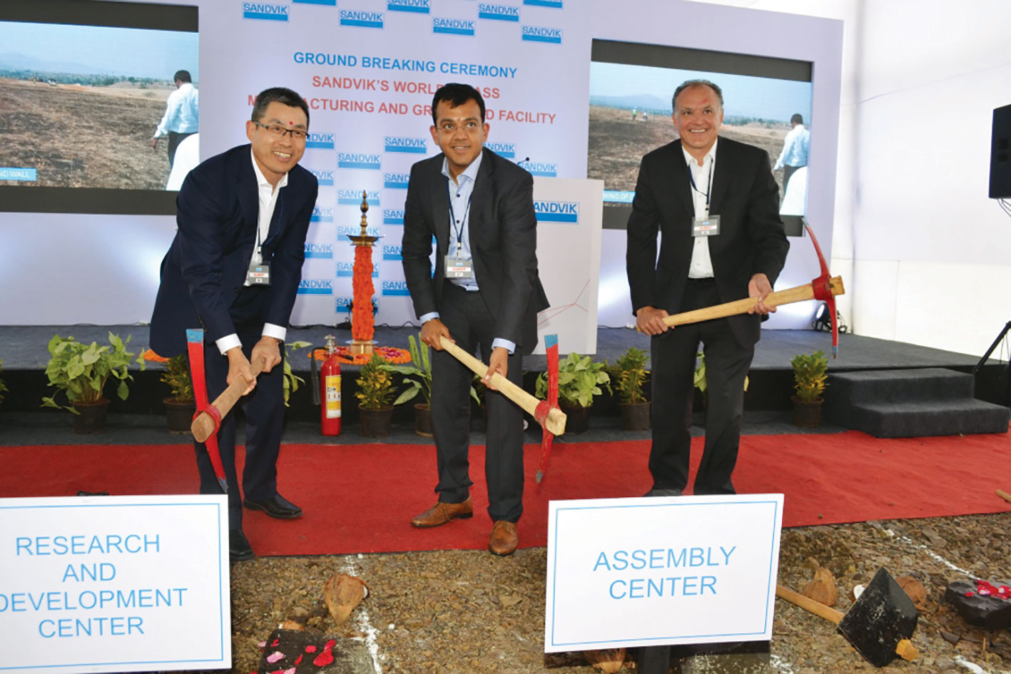 Sandvik to build new plant in Pune Construction Week India