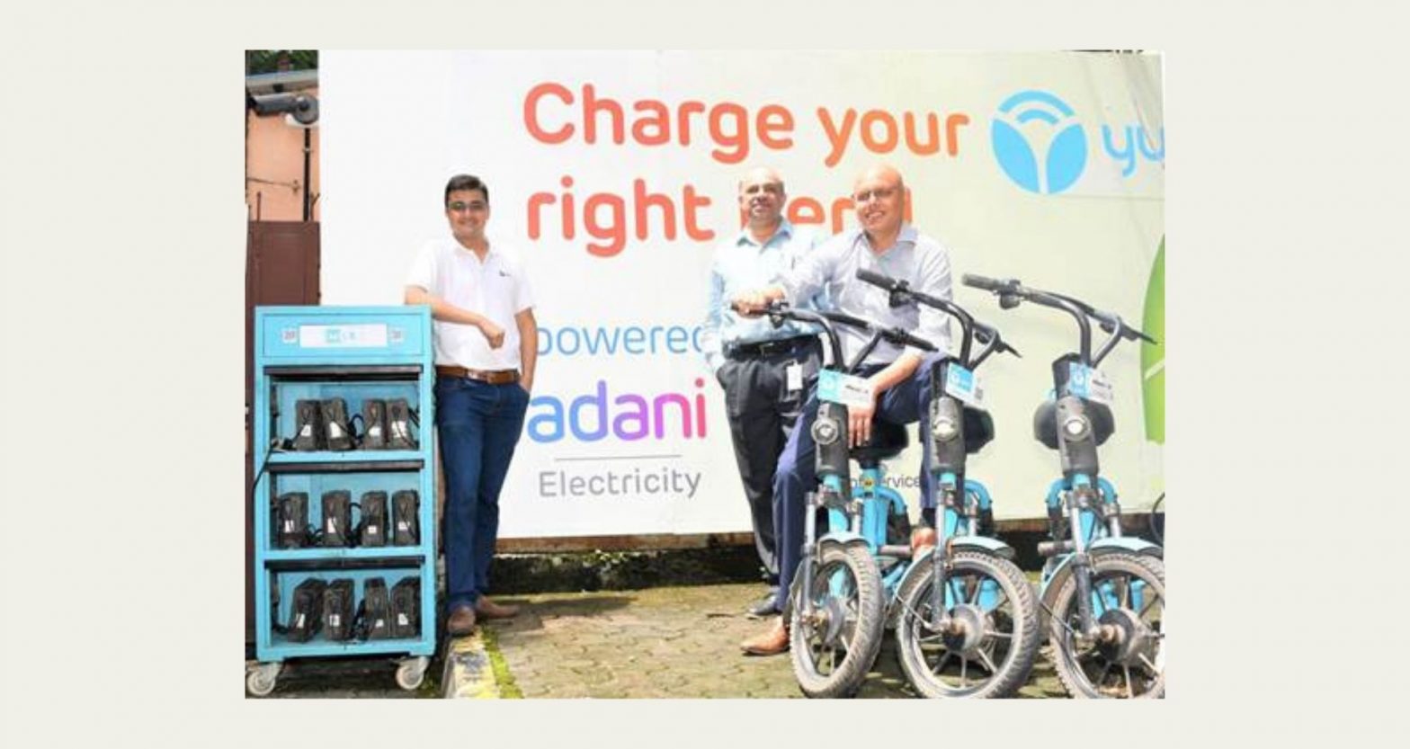 Yulu partners with Adani Electricity to facilitate 24x7 battery