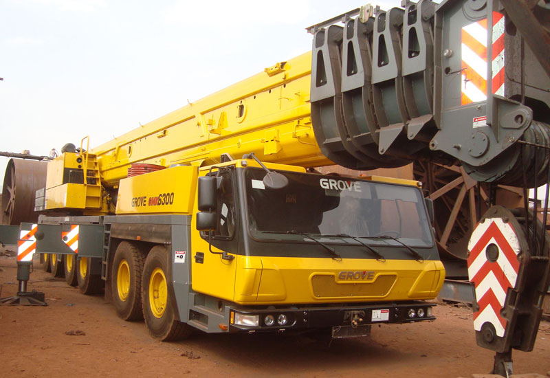 Manitowoc sales first 300T Grove crane in India Construction Week India
