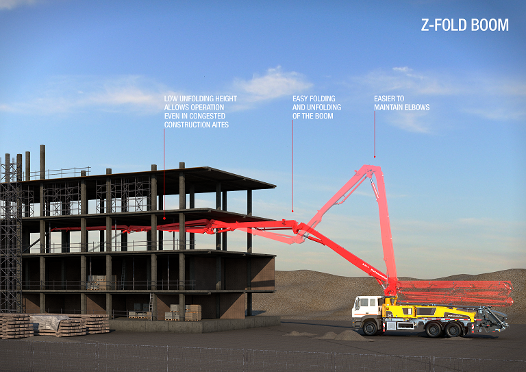 Putzmeister delivers 1,000th truck mounted concrete boom pump