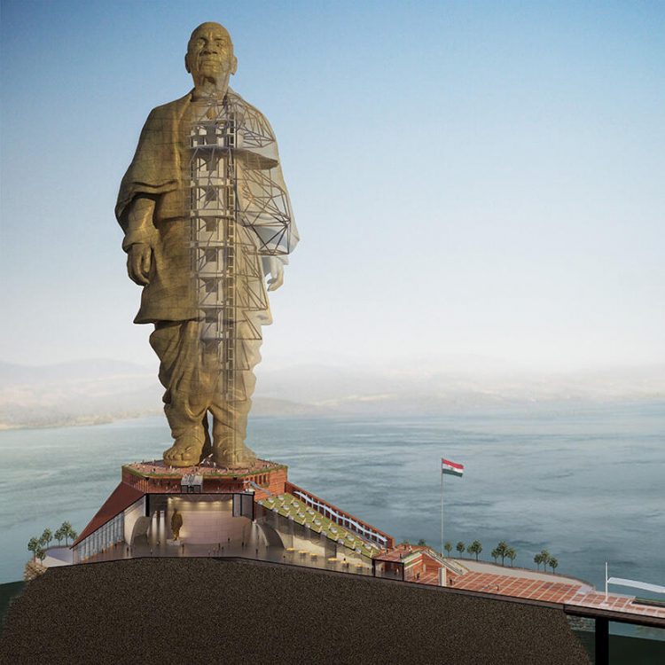 Tekla Software helps Eversendai complete Statue of Unity’s construction