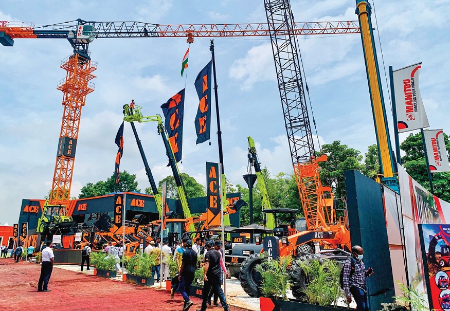 Action Construction Equipment Construction Week India