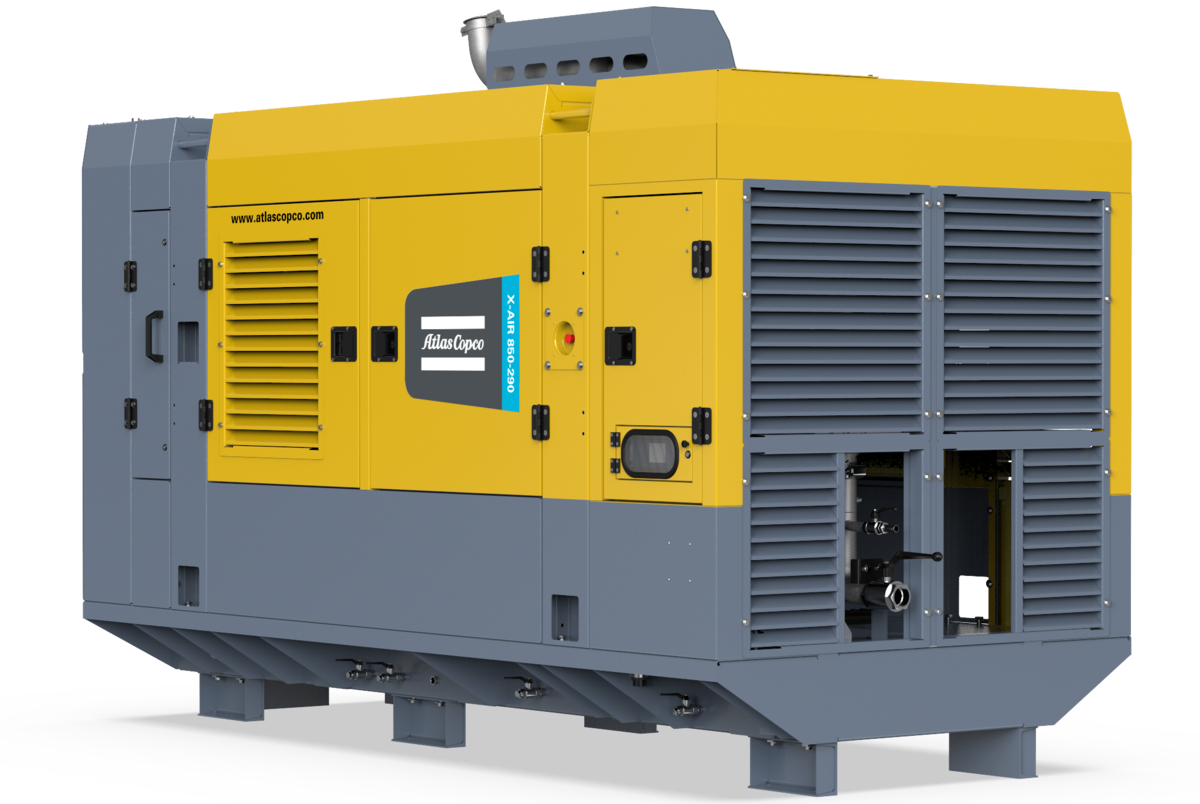 Atlas Copco India launches X Air 850 290 mobile compressor
