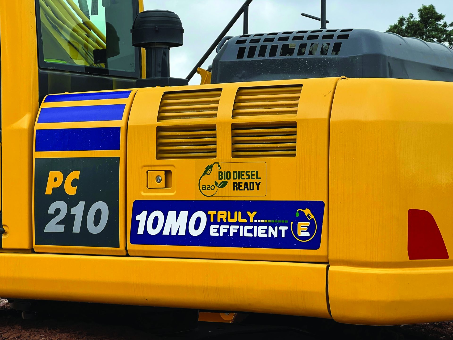 Komatsu and L&T showcase hybrid excavator & sustainable technology machines at bauma ConExpo