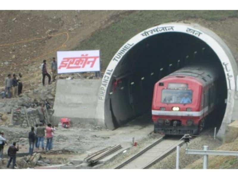 Siemens electrifies Indian Railways’ longest rail tunnel Construction