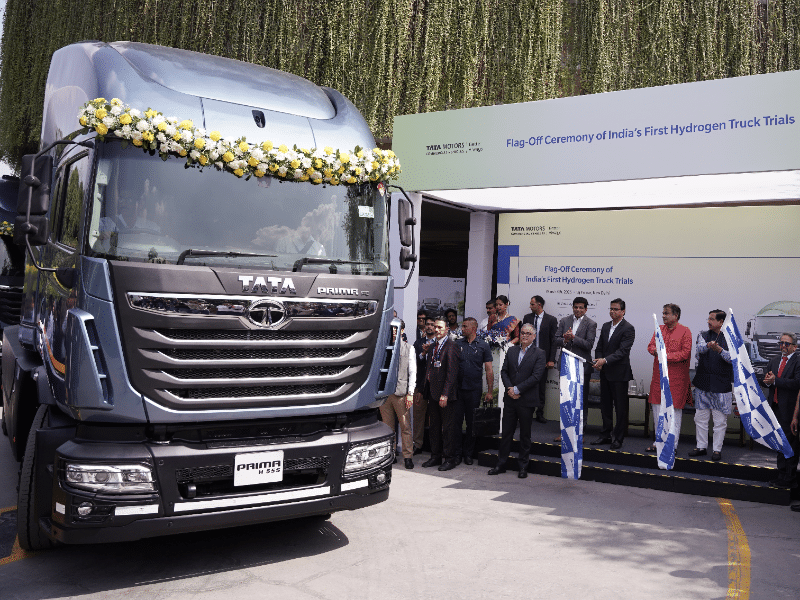 Tata Motors Launches Landmark Trials of Hydrogen-Powered Trucks in India