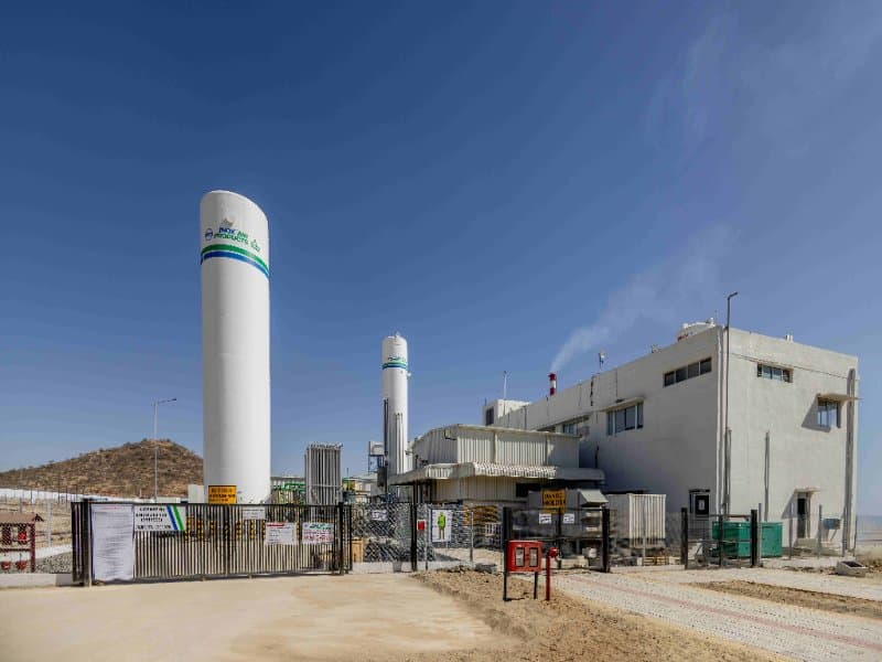 India's First Green Hydrogen Manufacturing Plant at AIS Facility in Chittorgarh