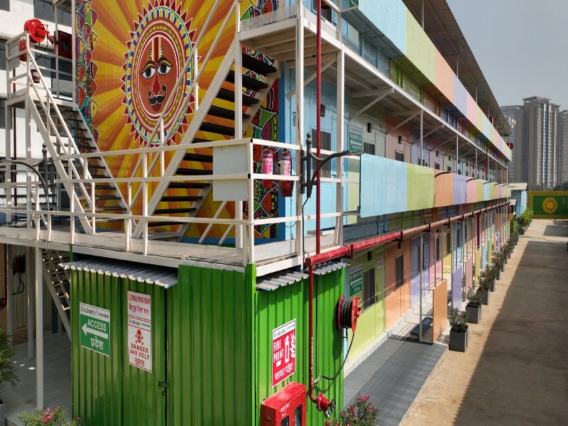 Labour accommodation by Rustomjee Urbania 2