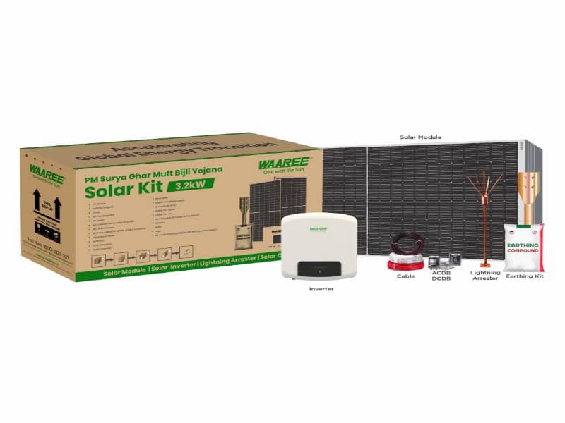 Waaree Energies solar kit for home