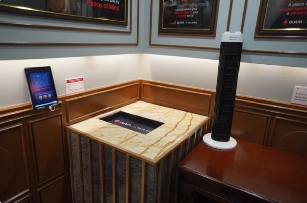 Aurm AI-Powered Safe Deposit Lockers